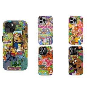 Scooby-Doo 90s Cartoon Phone Case, Retro Mystery Fan Gift, Designed for iPhone 11-17 Pro Max/Plus & Samsung Galaxy S23-S25