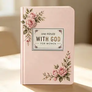 2026 One Minute with God for Women, 365 Days Devotional Journal,Portable Daily Reflections,Self-Improvement Journal，Simplified Bible for Women and Beginners,erfect Gift for Holidays, Birthdays,