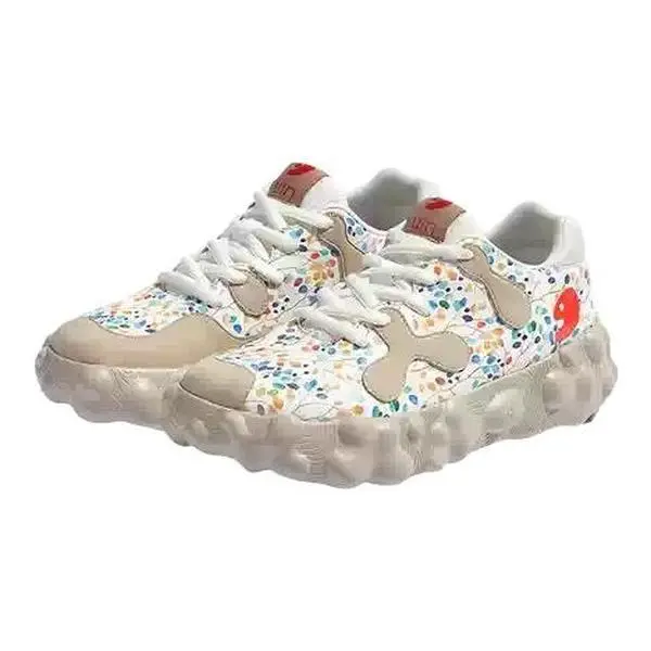 UIN Floral Bubble Sneakers | Ugly Cute Style, Heightening & Comfortable ca-1194