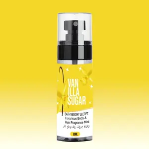 Vanilla Sugar Body & Hair Fragrance Spray, Hair Perfume Mist, Long-lasting Light Fragrance for Women, Ideal Gift for Birthday, Everyday Perfume