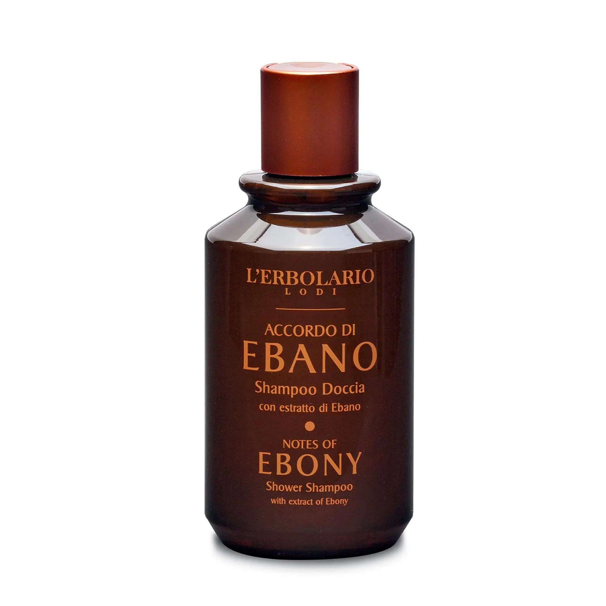 Shower Shampoo - Notes of Ebony by LErbolario for Unisex - 8.4 oz Shampoo