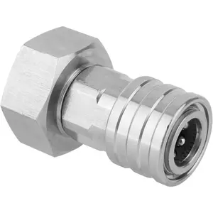 Garden Hose to Pressure Washer Adapter, 3/4"  to 1/4" Quick Connect Stainless Steel Connector for Power Washer Car Washing Nozzle & Sprayer Accessories
