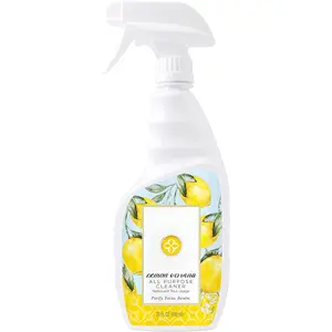 All Purpose Cleaner,  Household Cleaning Supplies,  Based Kitchen Counter Surface Spray, Removes Dirt & Grime, Blend of Essential Oils, Lemon Verbena, 23 FL Oz