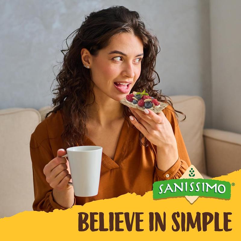 Sanissimo Salmas Salted, 20 packs of 3 Crackers, Oven Baked Corn Crackers, Gluten Free, Non GMO, Kosher Certified