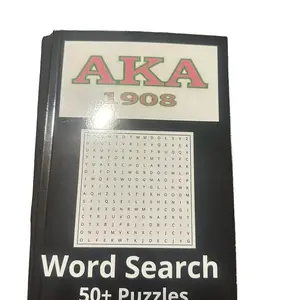 Alpha Kappa Alpha Sorority Inc 50+ Puzzle Word Search: Alpha Kappa Alpha Sorority Inc. 6x9in 50+ Puzzles For Sisterhood, Community, Inspiration (Devine Nine Inspired Word Searches)