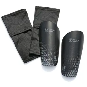 Northdeer Soccer Shin Guards, Sleeves with Optimized Insert Pocket - Protective Soccer for Boys Girls Men, Football protection Kits