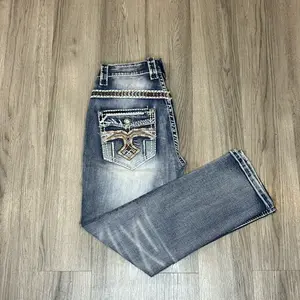 Men’s Rock Revolution Straight Fit Denim Jeans