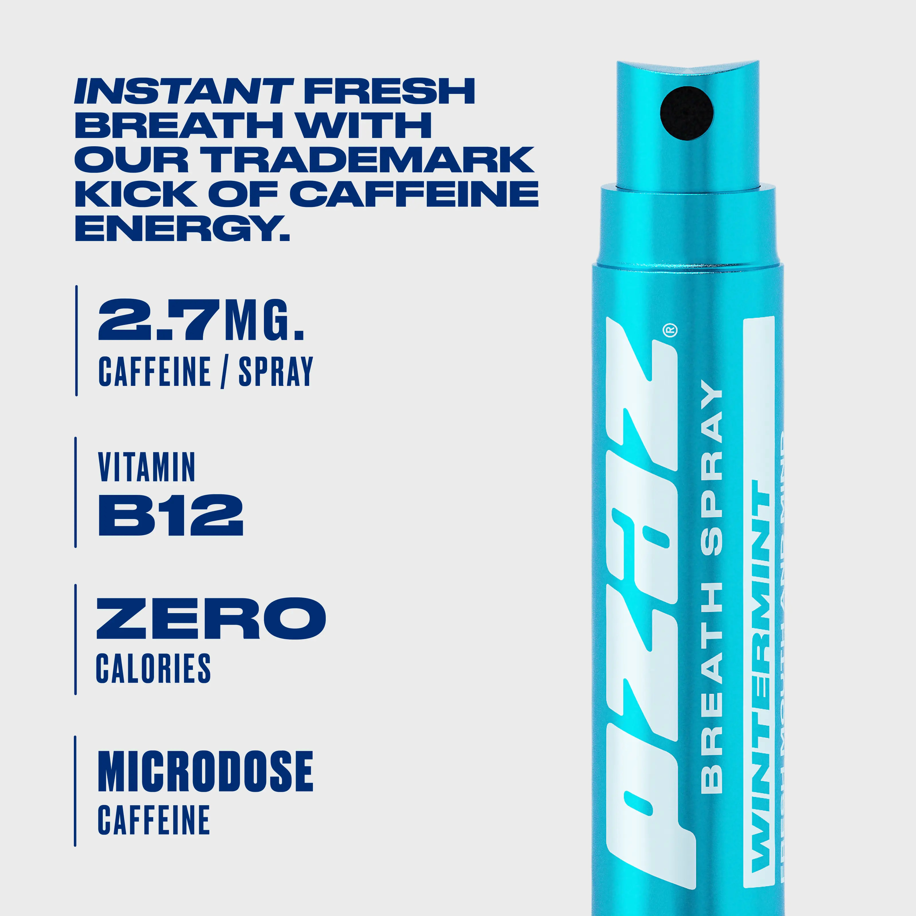 Pzaz Breath spray - Mixed variety 3 pack - Instant Refreshment