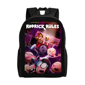 Diary-of-a-Wimpy-Kid--Backpacks for Girls, Cute School Backpack, Aesthetic Bookbag for Teens, Lightweight Classic Backpack for Travel, Work, Picnic A-10