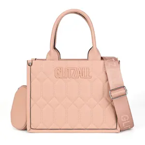 Multifunctional Women Zipper Handbag with Clutch, Adjustable Shoulder Strap, Ideal for Daily Use, Work and Travel