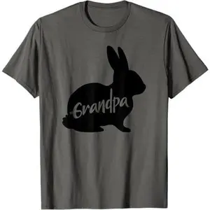 Grandpa Bunny Rabbit Papa Grandfather Easter T-Shirt