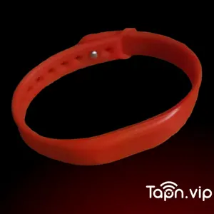 Tapn.vip NFC Silicone Wristband  - Business Card