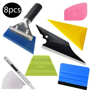 Complete Professional Car Wrap & Window Tint Tool Kit - Full Installation Set for Vinyl, PPF & Glass Film DIY