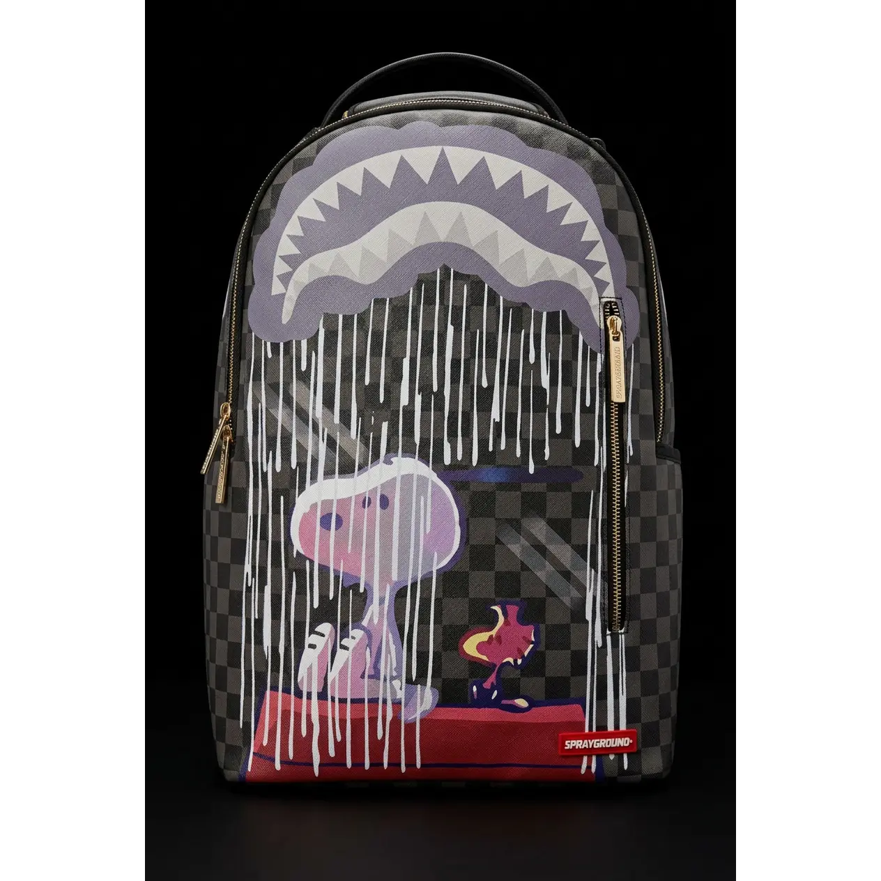 Sprayground Snoopy backpack black