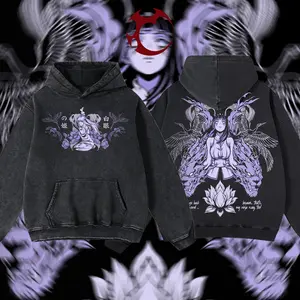 [Eclipse] Hyuga Hinata Naruto Vintage Unisex Oversize Anime Manga Acid Washed Lightweight Cotton T-shirt, Anime Merch, Gift For Anime Fan, Weeaboo