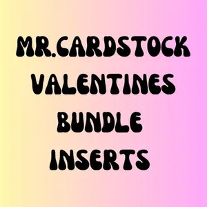 Valentines Day Freshie Bag Inserts