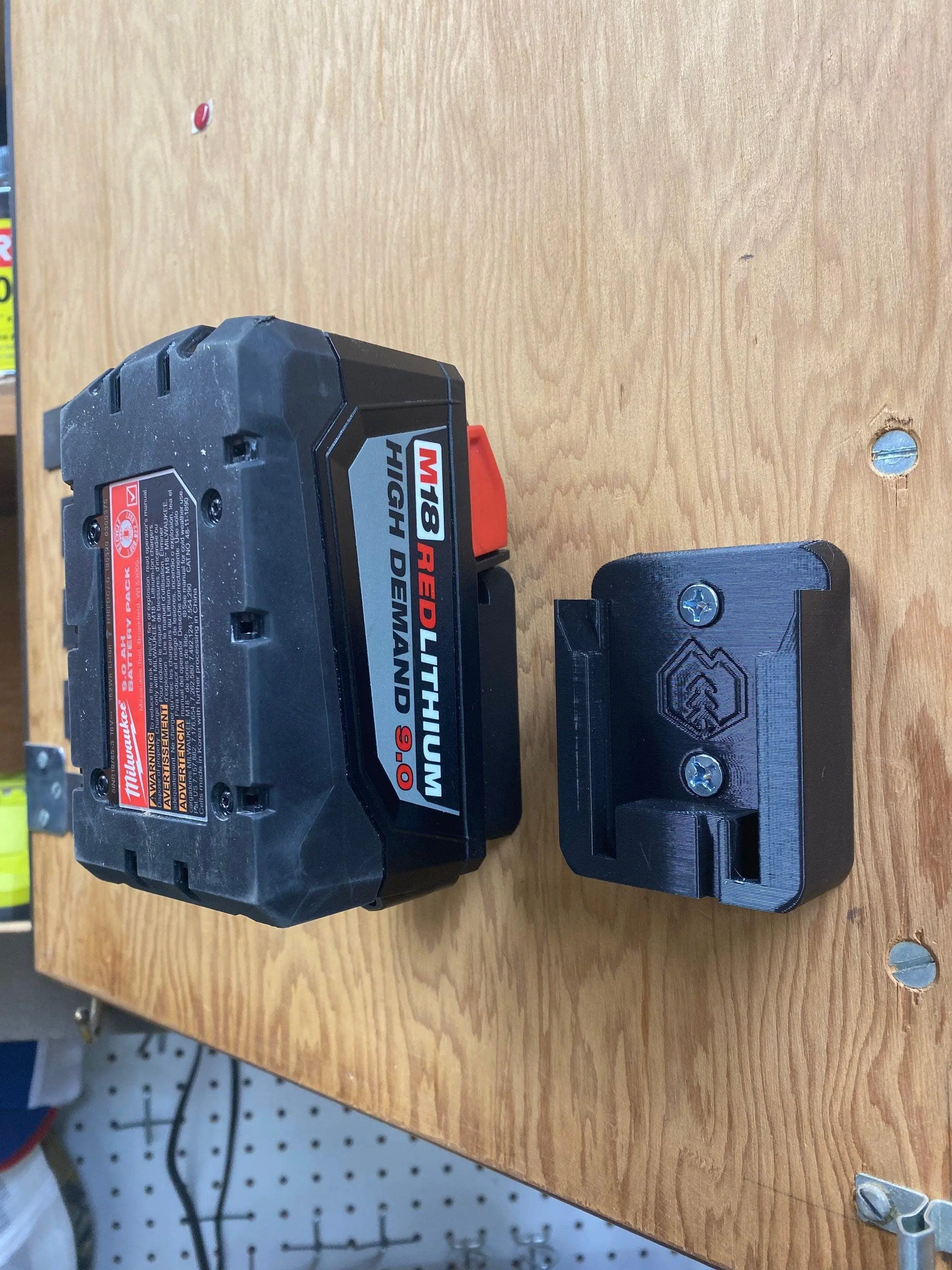 Milwaukee Battery Holder | Tool Storage Organizer