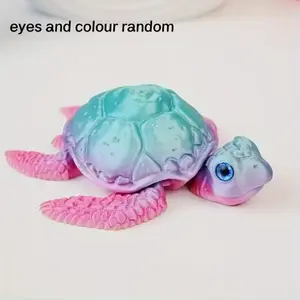 3D Printed Turtle Ornament, Home Decor Collection, Perfect for Halloween & Christmas, Ideal Gift for Holiday Season, Home Decor Sculptures