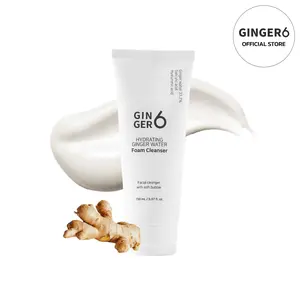 Ginger 6 Hydrating Foam Cleanser - Facial Cleansing with Ginger Water Extract, 150 ml / 5.07 fl oz