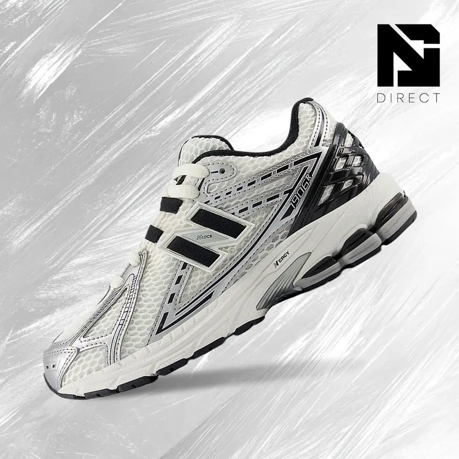 New Balance NB 1906 RSilver Metallic Black (GS) – Big Kids Lifestyle Sneakers – Shoes For Youth/Women - Vintage -Spring & Summer-Inspired Running Shoes, Shock-Absorbing Comfort, Gym To Streetwear Casual Wear-back to school– GC1906ER