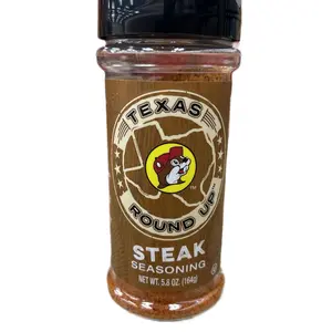 Buc-ee's Round up Seasonings: Steak Seasoning, BBQ Rub, Fajita Seasoning, Brisket Rub, Cajun Seasoning - Flavor Spice