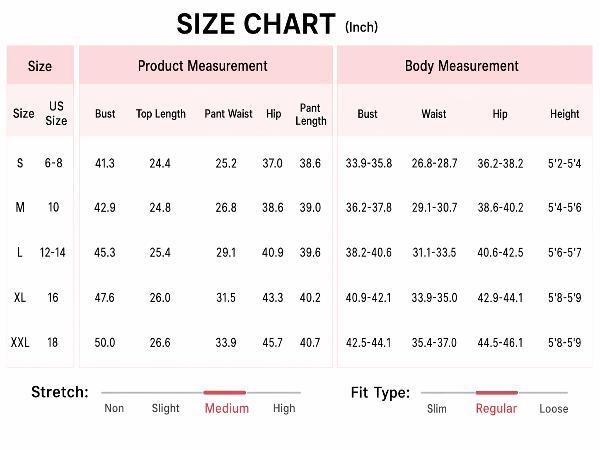 CHICME Women's 2 Piece Sets Round Neck Short Sleeve Top & Ombre Print Loose Pants Matching Pajamas Sets Fit