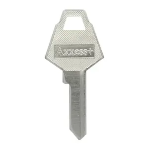 212 MAIN Hillman Universal Type Single-Sided Brass Key Blank for 84 XL7, Case of 4, House & Office Key