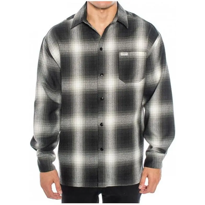 Guytalk Men's Regular-Fit Long-Sleeve Plaid Western Flannel Shirt