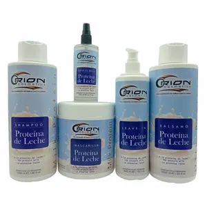 Orion Milk Protein Hair Care Kit Shampoo Mask Conditioner Leave In Hair Oil Complete 5 Step Routine