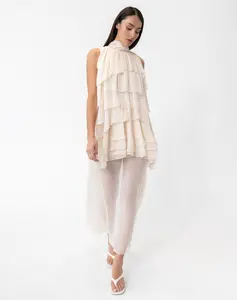 Evelyn Dress, Beige