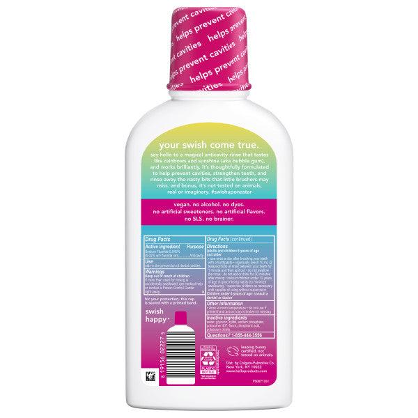hello kids unicorn splash fluoride mouthwash