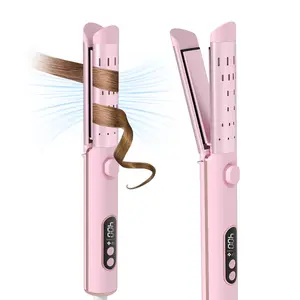 Airflow Curling Iron 2 in 1 with 360° Cool Air Pink Airflow Curling Iron 2 in 1 with 360° Cool Air Pink