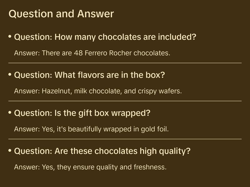 Ferrero Chocolate Christmas Gift Box