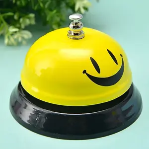 Metal Service Bell Call Bell, Creative Toy Bell for Table Games, Meal Summoning Bell, Fun Metal Bells for Kids and Adults