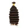 Ygwigs #4 Dark Brown Deep Wave Bulk Human Hair For Braiding