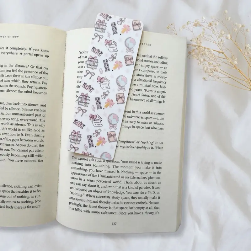 Laminated Pattern Paper Bookmarks, Fun Reading Bookmarks, Teacher and Student Gifts, Bookmarks for Kids