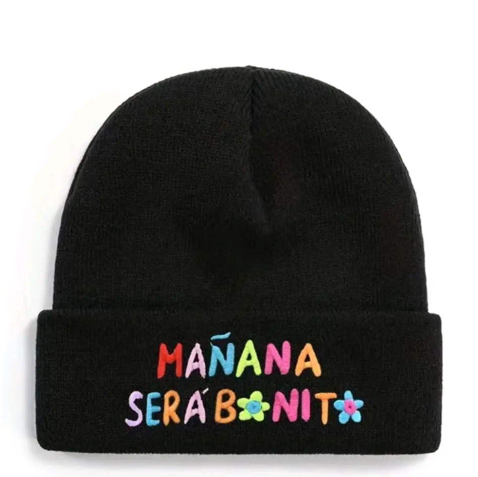 beanie MAÑANA SERA BONITO Cotton Winter karol g one size