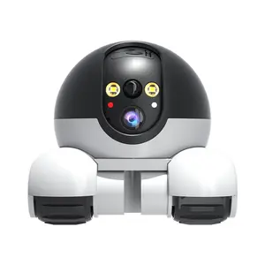 Pet Mobile Monitoring Robot, WiFi Voice Intercom Camera, Smart Companion Remote Camera, Plug in Free Home Phone Remote Wireless Control Car Camera