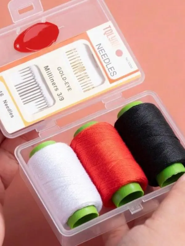 Home Sewing Needle Thread Box Set, Sewing Threads, Patch Needles, Repair Threads, Handmade Sewing Threads, Sewing Tools