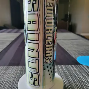 Black/Gold 20oz Skinny Tumbler Drinkware Portable Reusable Washable