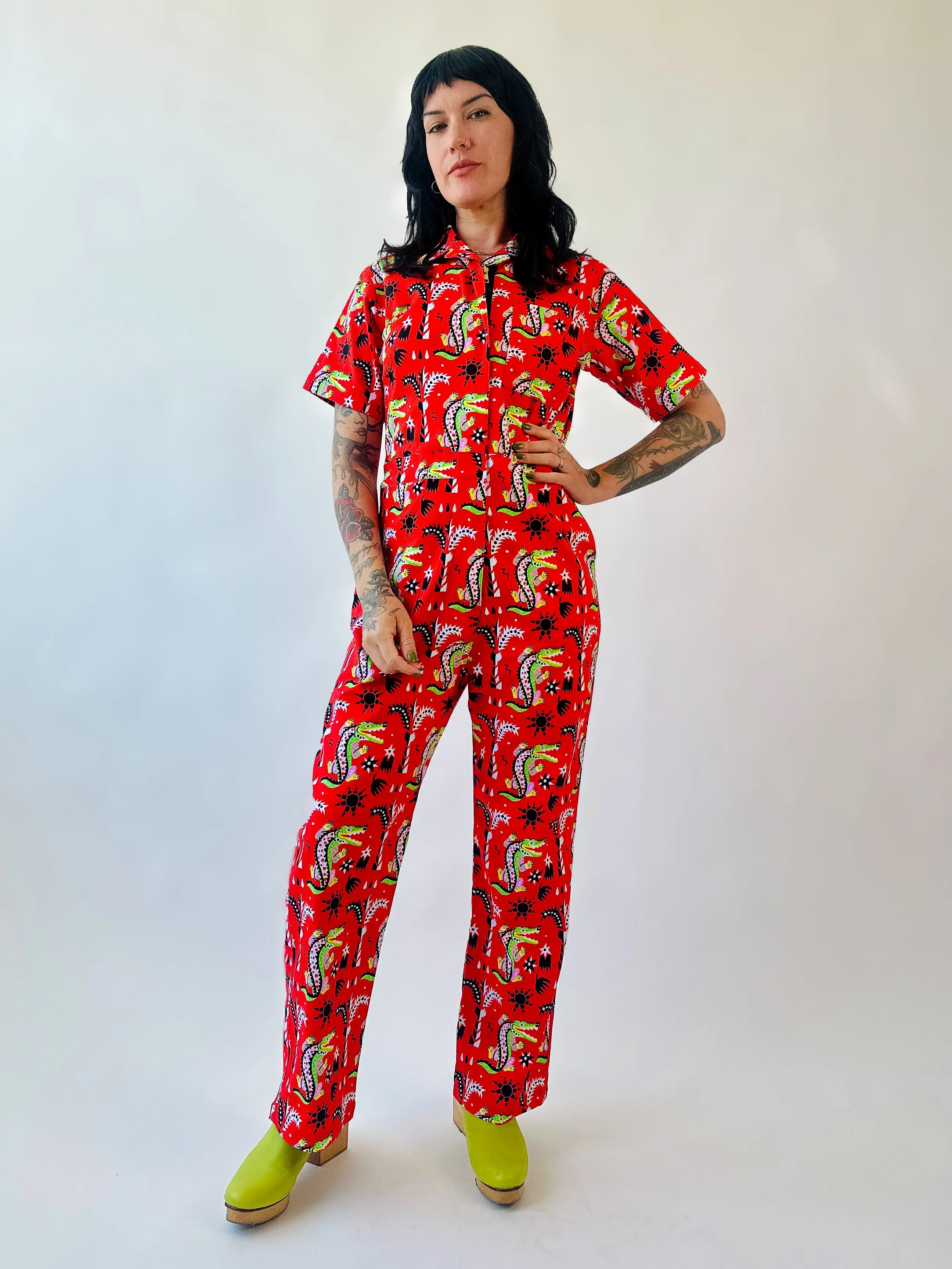 Twill Coveralls Crocodilo
