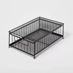 Small Stackable Steel Slide Out Drawer