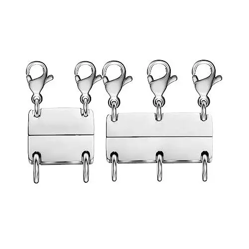 2 pcs 2 3 Silvers white