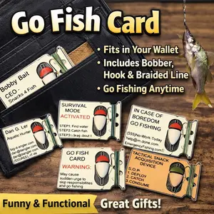 Go Fish Card – Wallet Fishing Kit