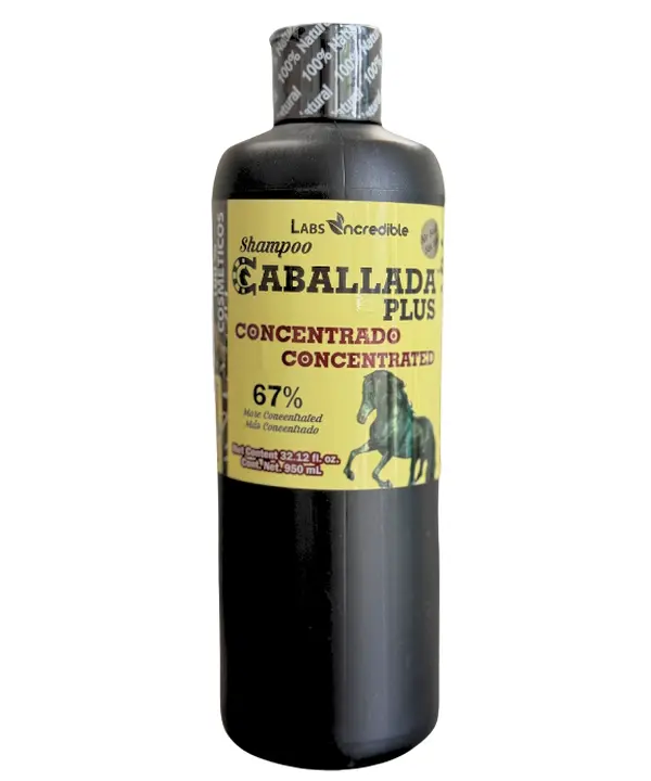 LABS Caballada Plus Hydrating Shampoo for Hair Growth & Strengthening with Aloe & Horsetail Extract, Unisex Detangling Moisturizer for Any Hair Type - 32oz, Cleanser, Oil, Haircare, Hydrate, Aluminum Free, Adults, Anti-Frizz, Liquid
