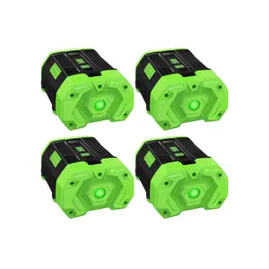 4 pack 9.0Ah Replacement for EGO Battery Replacement for 56V 9.0AH Compatible with EGO 56V BA2800T Power Tools