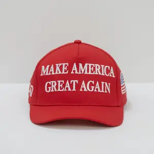 Unisex Red Embroidered Baseball Cap – Comfortable Adjustable Design