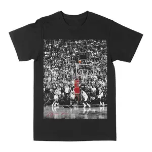 Michael Jordan Signature Moment Graphic Tee 90s Unisex Streetwear adult and Youth Tee - Retro Vibe, Bold Style