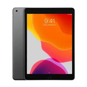 Refurbished Apple iPad 7th Gen Wi-Fi 10.2" Retina Display 32GB Space Gray 2019 with A10 Fusion Chip & Tablet Charger Accessory | (Good Condition)