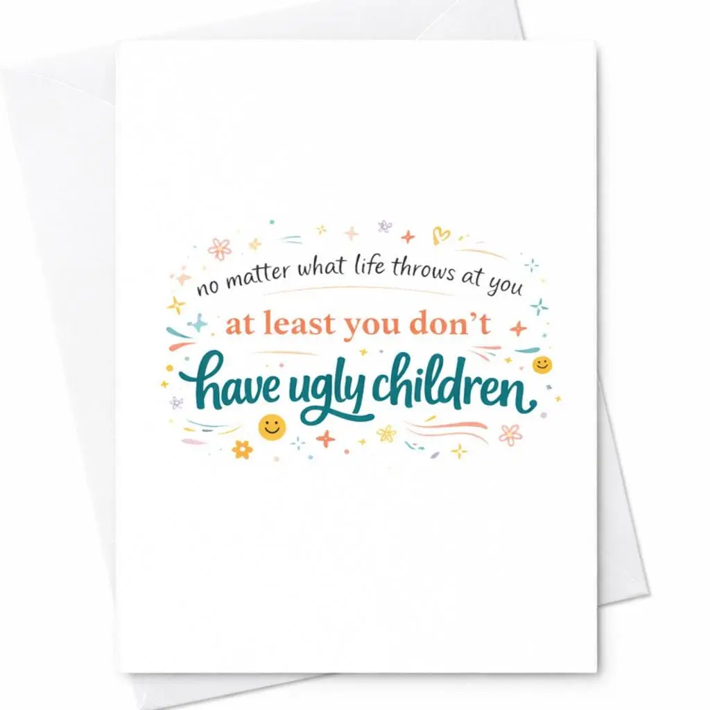 At Least You Don’t Have Ugly Children 2